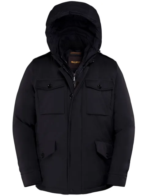 Moorer Isac-Ads jacket Blue MOUGI100835TEPA011