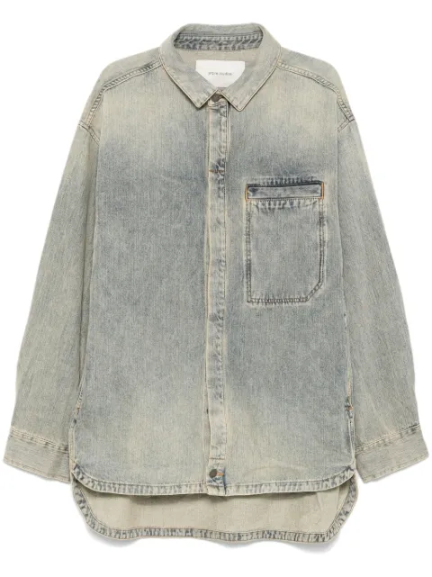 ENTIRE STUDIOS Herculean shirt Blue ES2564SW