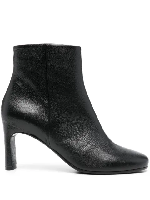 Del Carlo 70mm leather boots Black 11828