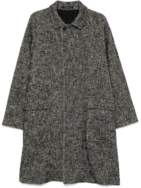 Tagliatore notched-collar single-breasted coat Black LOYDSSTM50008U