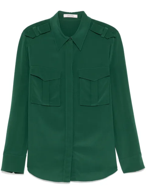 Dorothee Schumacher silk shirt Green 849016