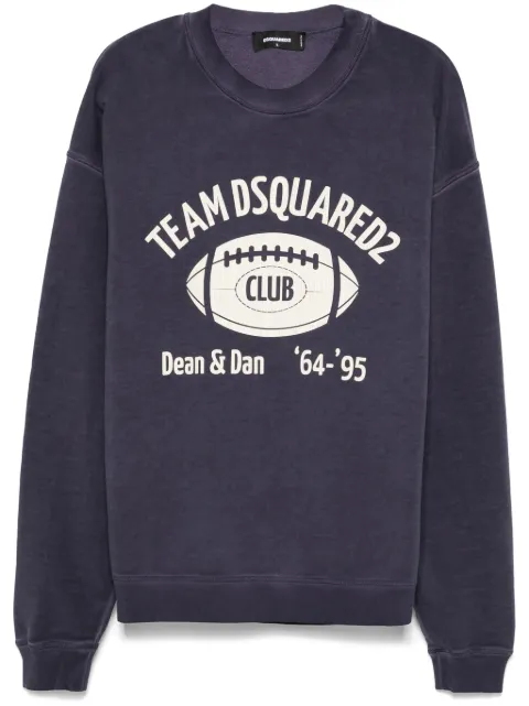 DSQUARED2 logo-print sweatshirt Blue S71GU0693S25030