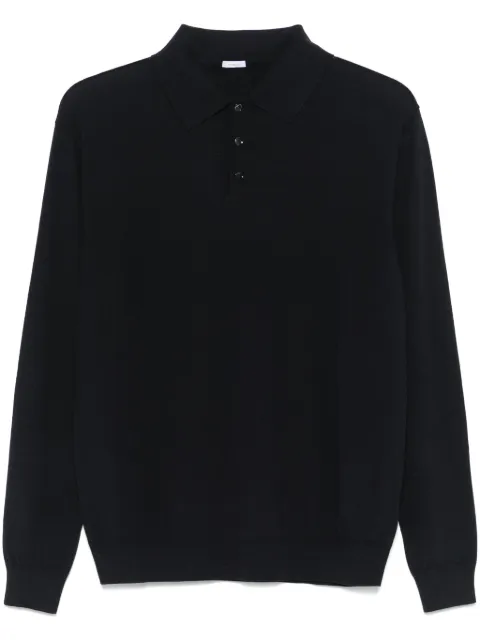 Malo virgin wool polo shirt Blue UXD127F2Z10