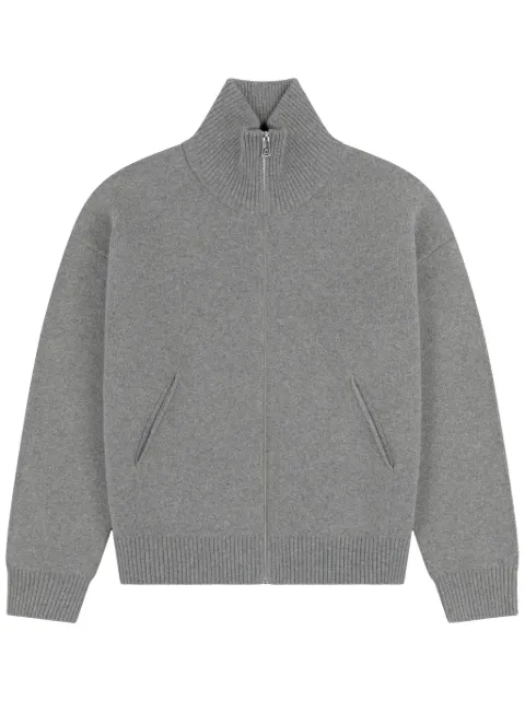 Axel Arigato Core zip-up cardigan Grey A2143003