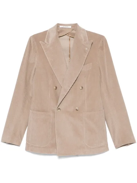 Tagliatore corduroy blazer Neutrals GWARNER2DK520117