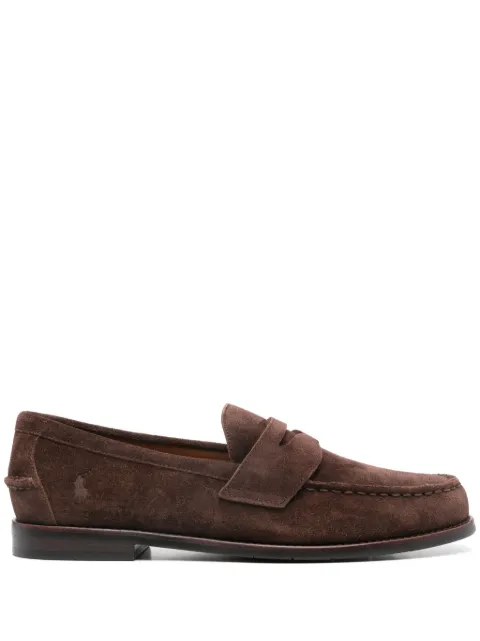 Polo Ralph Lauren Alston suede penny loafers Brown 803945281001