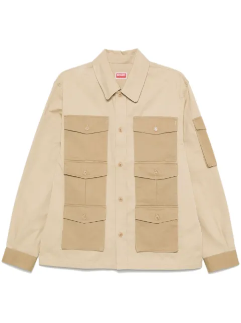 Kenzo cargo shirt Neutrals FE65CH5019CA
