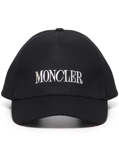 Moncler logo-embroidered cap Black J20913B000350U082