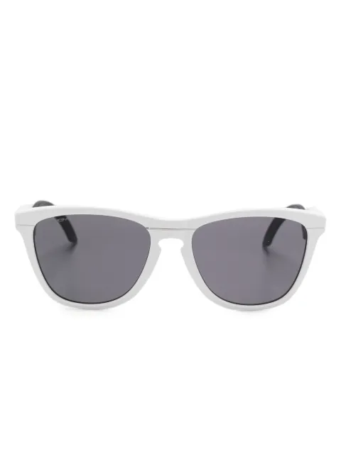 Oakley Frogskins Hybrid round-frame sunglasses White OO9289