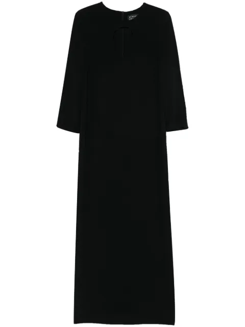 Gianluca Capannolo Jean maxi dress Black 24IA1213750M