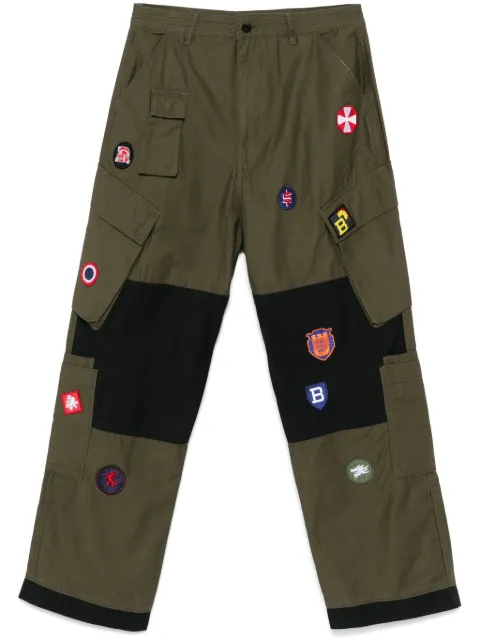 Billionaire Boys Club patch cargo pants Green B24315