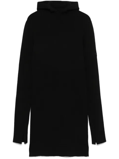 FENDI hooded mini dress Black FZDC60ASJK