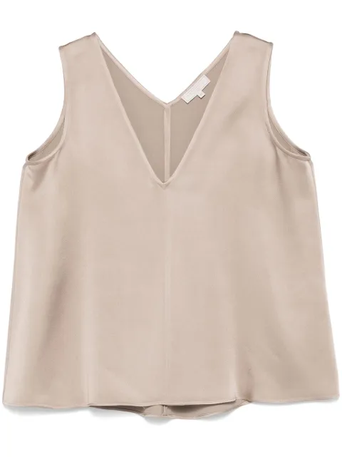 Antonelli satin vest Neutrals J5808M355C