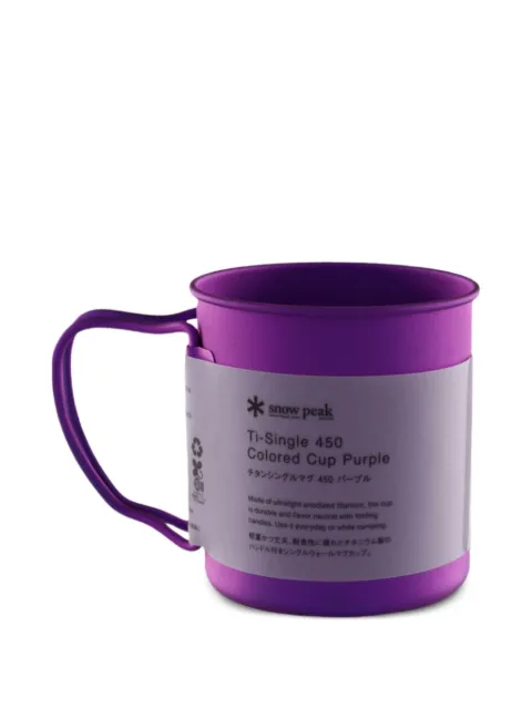 Snow Peak Ti-Single 450 mug Purple MG143