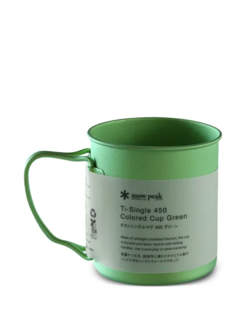 Snow Peak Ti-Single 450 mug Green MG143