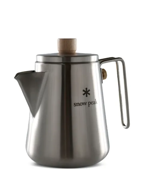 Snow Peak stainless-steel kettle (1.3l) Silver CS115R