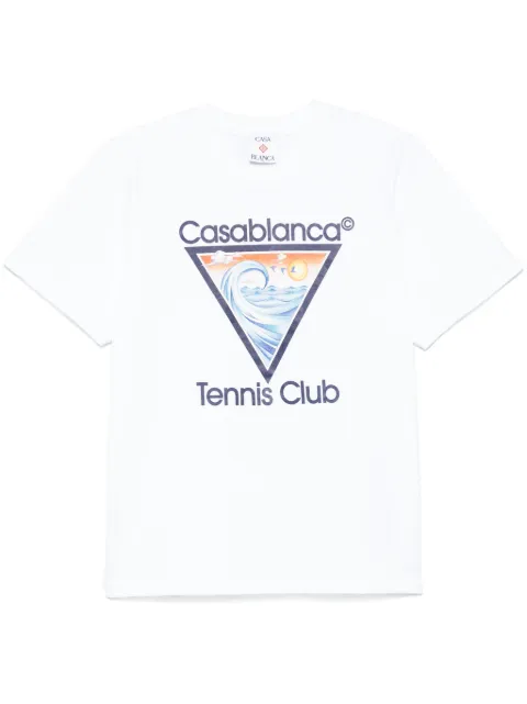 Casablanca Tennis Club Icon T-shirt White MS25JTS00117