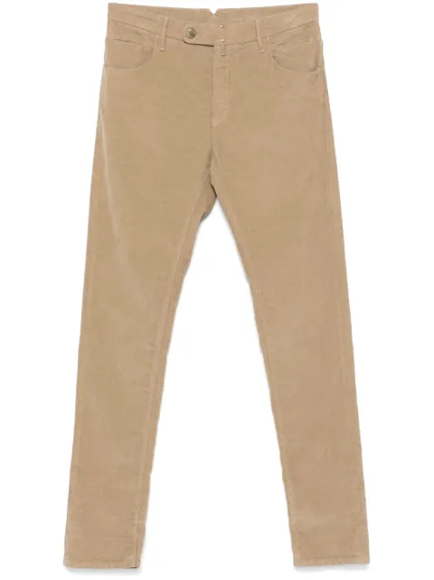 Incotex corduroy trousers Neutrals BDPX0001SLIML03229V