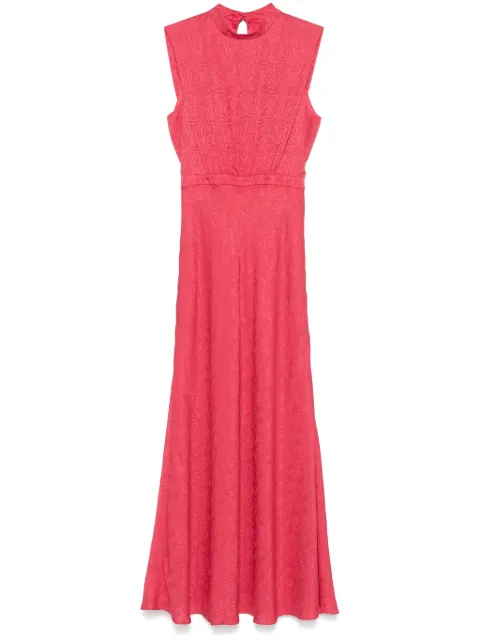 Saloni Fleur F maxi dress Pink 10956467