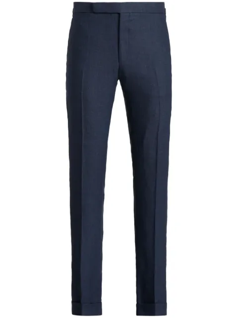 Ralph Lauren Purple Label linen trousers Blue 798830244002