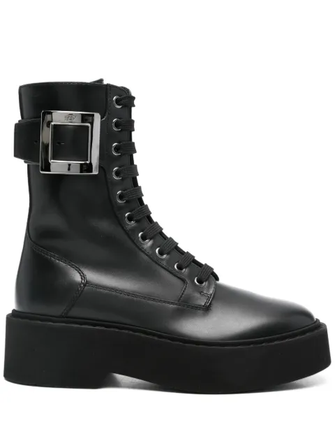 Roger Vivier Viv Rangers boots Black RVW74040460SOA