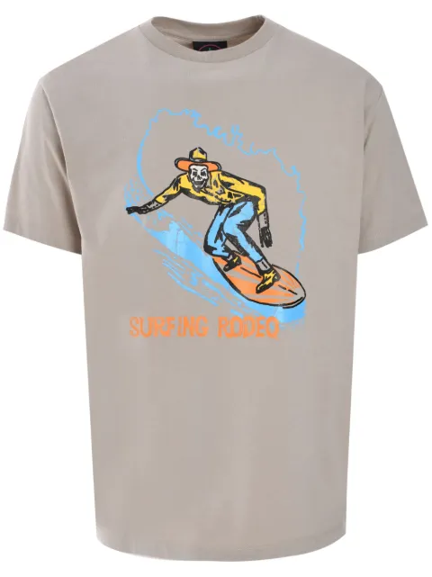 Mauna Kea Surfing Rodeo T-shirt Neutrals MKU100SR102