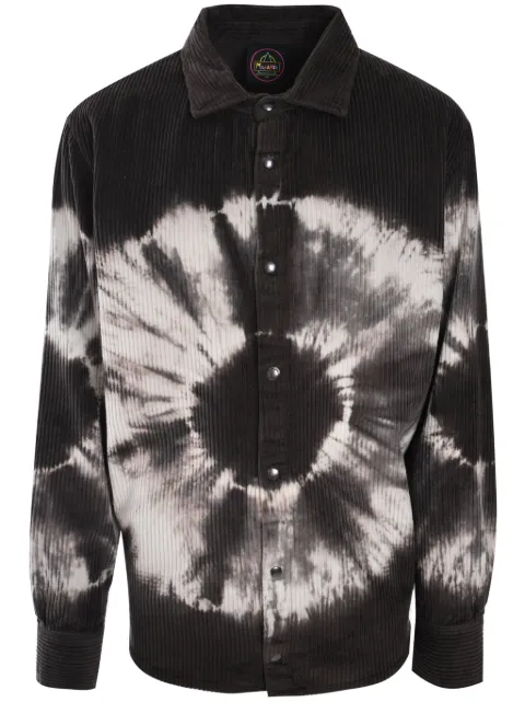 Mauna Kea Shibori shirt Brown MKU137SC24