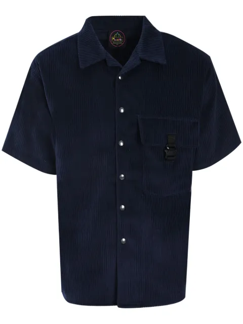 Mauna Kea velvet shirt Blue SM14328