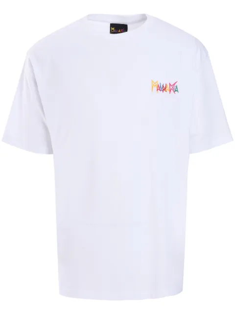 Mauna Kea Heritage Logo-embroidered T-shirt White MKA100100