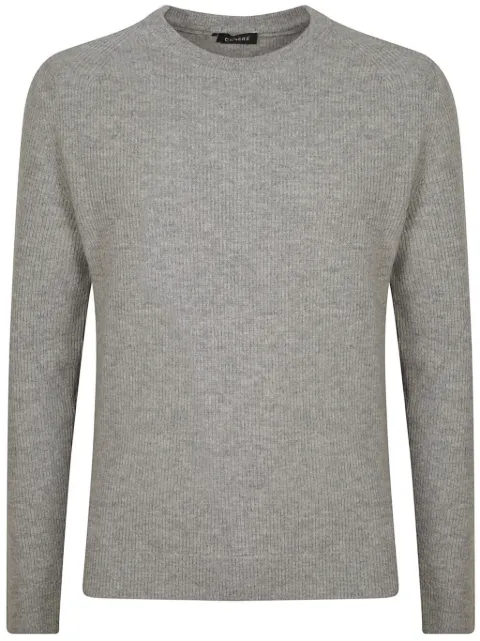 Cenere GB ribbed-knit jumper Grey 0324K7501
