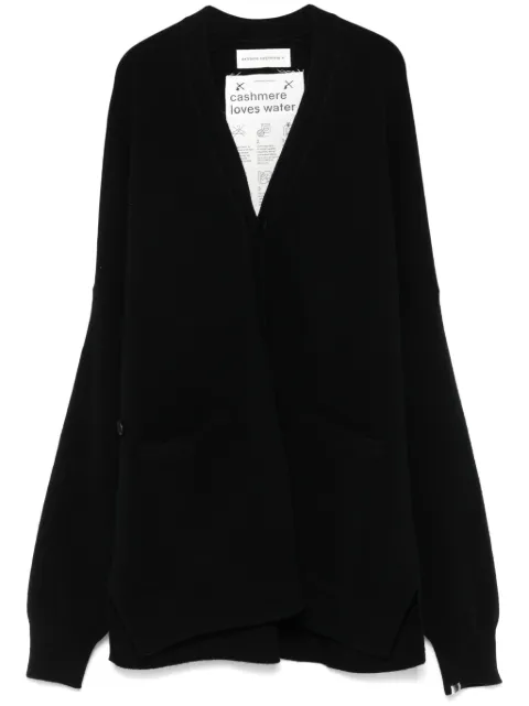 extreme cashmere Tokio button-up cardigan Black N24TOKIO