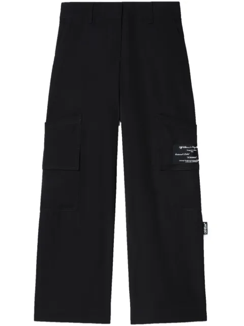 Off-White New Toybox cargo pants Black OWCF026S25FAB0031000
