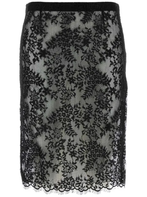 Saint Laurent wrap pencil skirt Black 801482Y4G061000