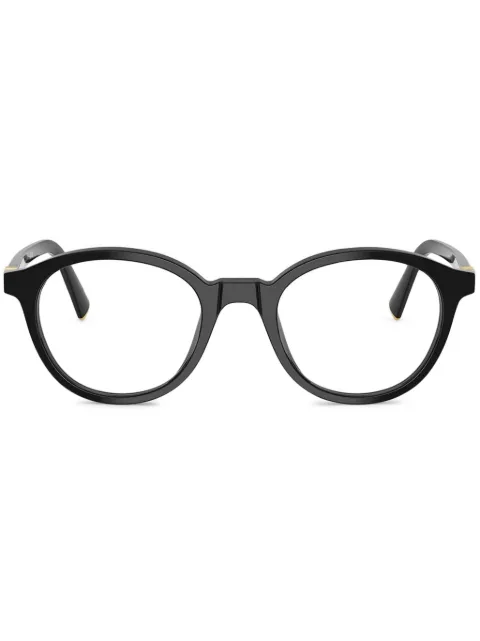 Miu Miu Eyewear round-frame glasses Black SMU02WC053E06X