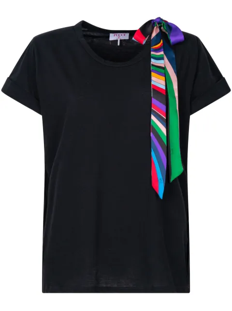 PUCCI Iride-bow T-shirt Black 4UTP354U982