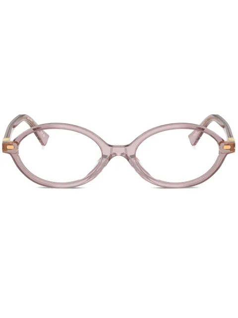 Miu Miu Eyewear Regard glasses Purple MU01XV12W1O1