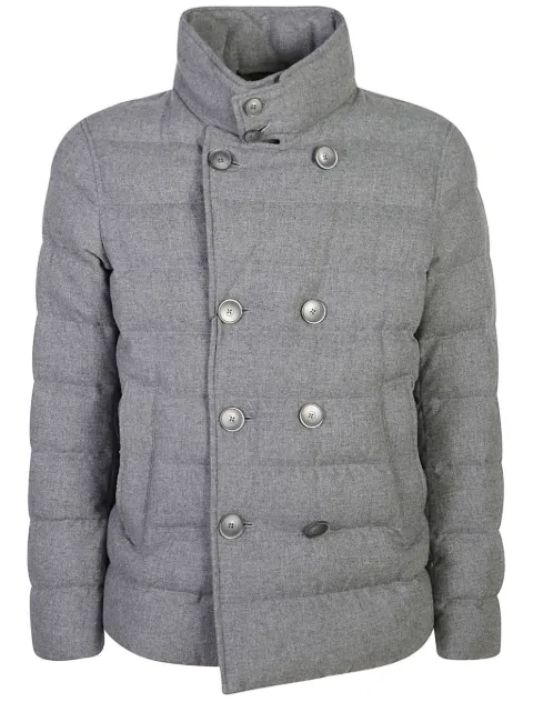 Herno double-breasted jacket Grey PI001166U38117R