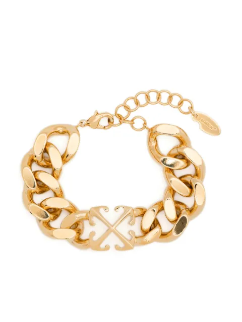 Off-White Arrow chain bracelet Gold OWOA12FC99MET0017600