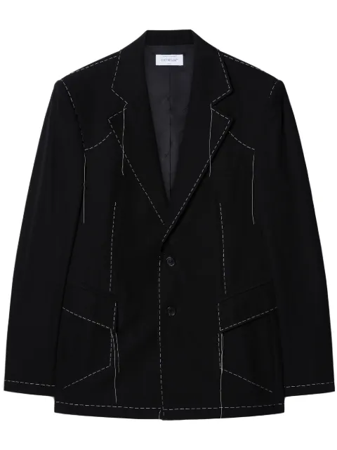 Off-White Stitch blazer Black OMEN09HS25FAB0031001