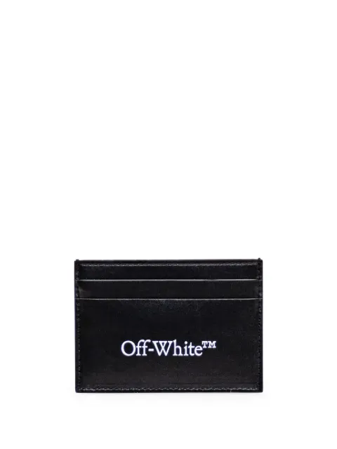 Off-White Bookish card holder Black OMND089C99LEA0011001