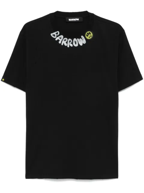BARROW logo-print T-shirt Black F4BWUATH066