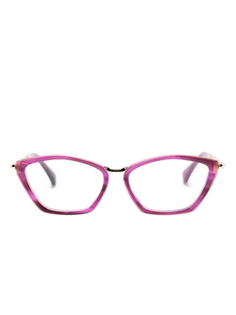 Max Mara Eyewear cat-eye frame glasses Purple MM5152