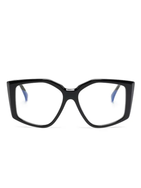 Max Mara Eyewear oversize-frame glasses Black MM5162B