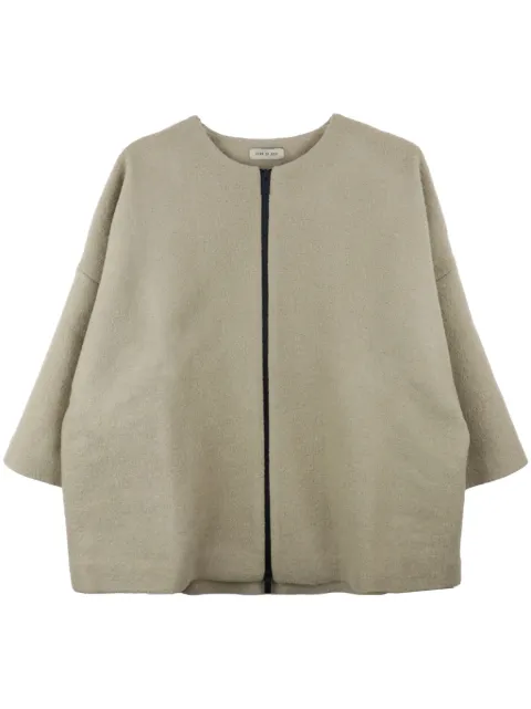 Fear Of God three-quarter length sleeve jacket Neutrals FG8300333CWO