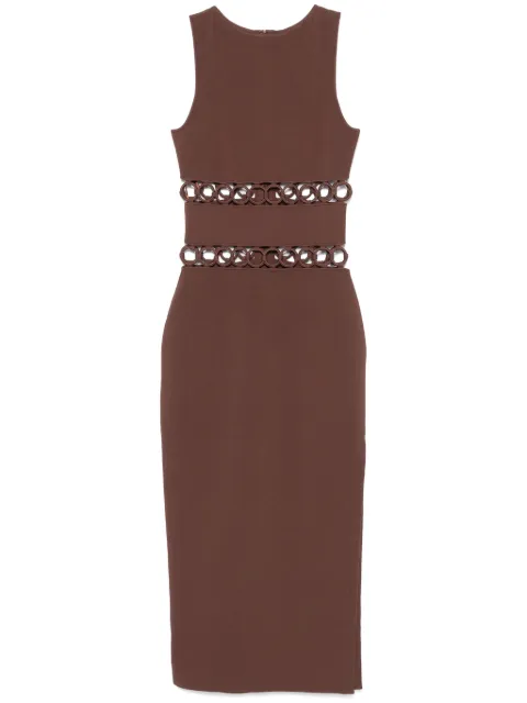 Cult Gaia River midi dress Brown KD3602YV2418