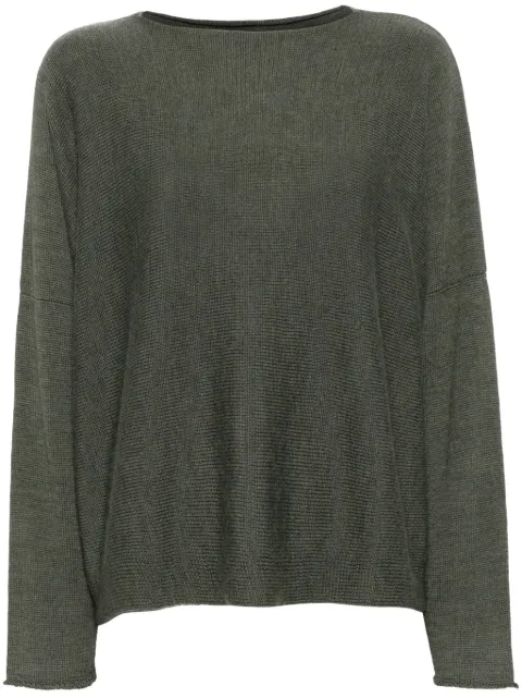Toogood the crofter jumper Green THECROFTERJUMPER
