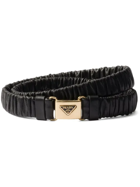 Prada leather belt Black 1CC603038