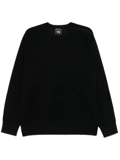 Y-3 crew-neck sweater Black IW7483