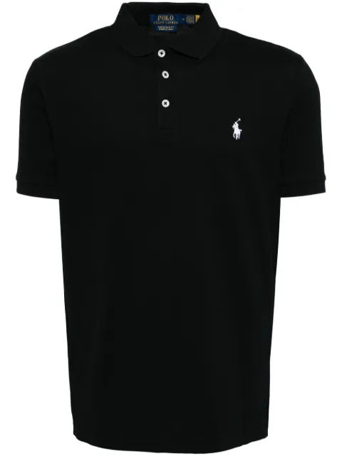 Polo Ralph Lauren Polo Pony-embroidered polo shirt Black 710941439001