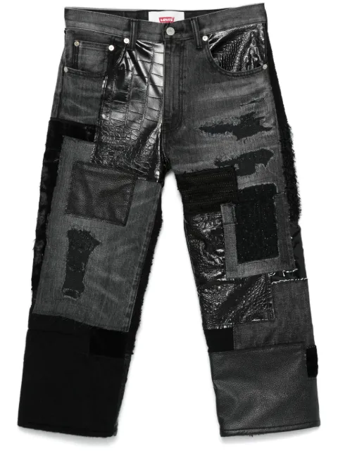 Junya Watanabe x Levi's patchwork jeans Black JNP105